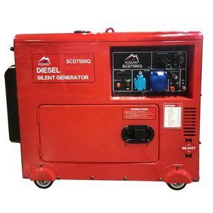 Генератор дизельный 5.5 кВт Vulkan SC7500Q (SC7500Q) 34248 фото