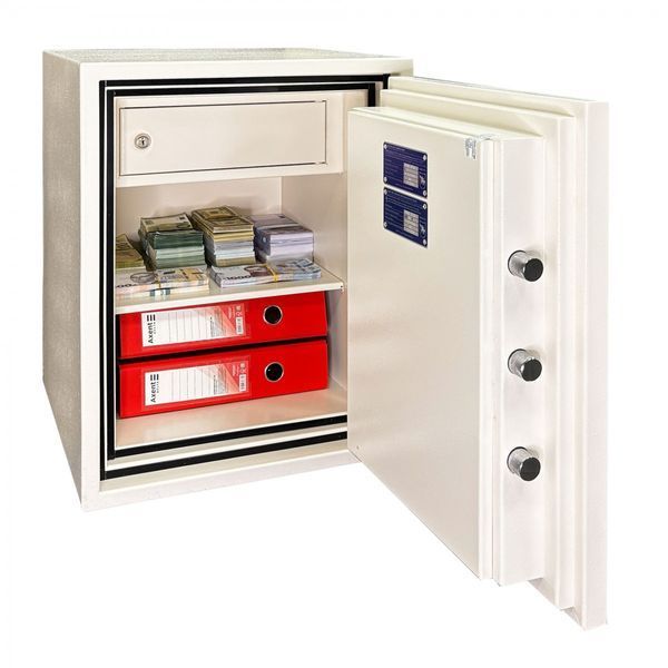 Сейф огнестойкий GRIFFON FRSL.57.K CREAM ключевой замок кремовый (LFS 30P) FRSL.57.K CREAM фото