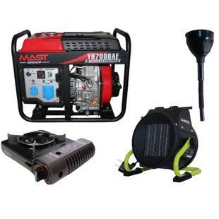 Дизельный генератор MAST GROUP YH7000AE 4.5-5квт KYH7000AE фото
