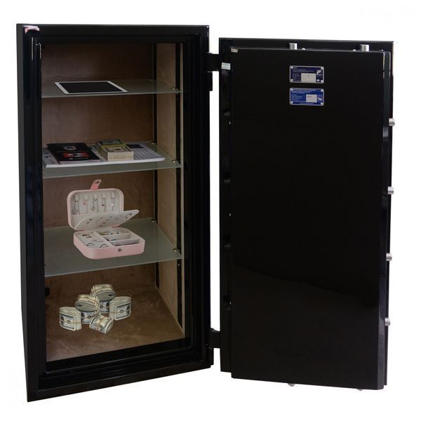 Сейф взломостойкий Griffon CLE III.125.E COMBI gloss black CLE III.125.E COMBI gloss black фото