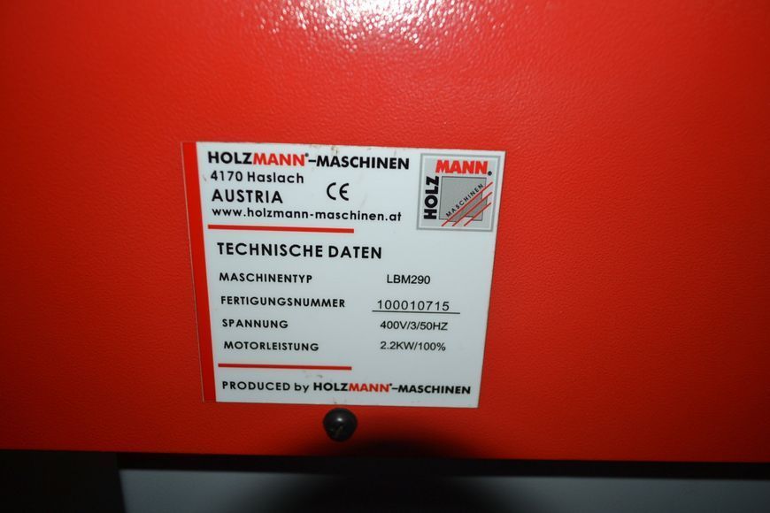 Сверлильно-пазовальный станок Holzmann LBM 290 LBM290_400V фото