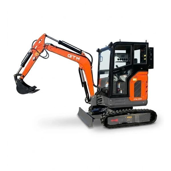 Мініекскаватор GTM G-Tex 2500C 2500 кг/2.5 м з кабіною (G-Tex 2500C) 38823 фото