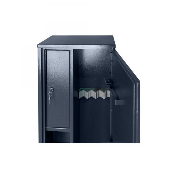 Сейф збройовий Griffon GLST.130.FP Black на 4 рушниці з біометричним замком GLST.130.FP фото
