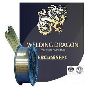 Дріт Welding Dragon МНЖКТ 5-1-0.2-0.2 1.2 мм 5 кг (D200) CuNF.12.5 фото
