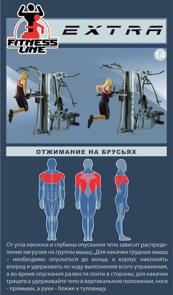 Мультистанція InterAtletika Екстра ST034-B ST034-B фото