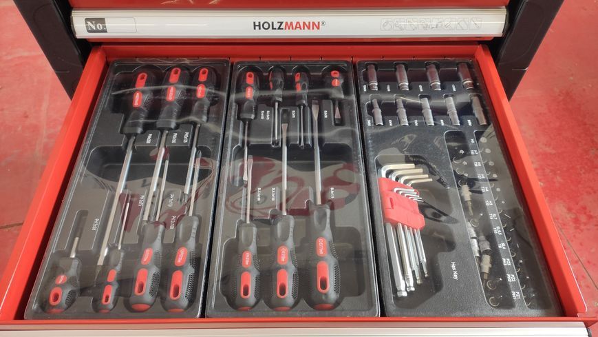 Візок для майстерні з інструментами з хромованадіевой стали Holzmann WW 790W WW790W фото