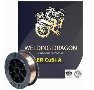 Дріт ErCuSi-A Welding Dragon (5 кг) CuSi3.10.5 фото