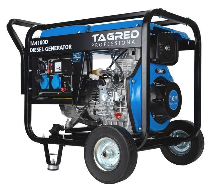 Дизельный генератор TAGRED TA4100D + газова плитка Orcamp CK-505 + 4 газових картриджа 400 мл KTA4100D фото