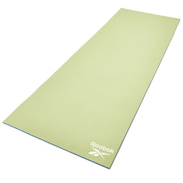 Мат для йоги двосторонній Reebok RAYG-11060BLGN блакитний-зелений RAYG-11060BLGN фото