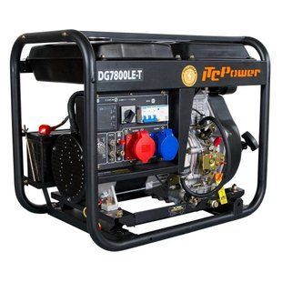 Генератор дизельный ITC Power DG7800LET 6 кВт 34400 фото